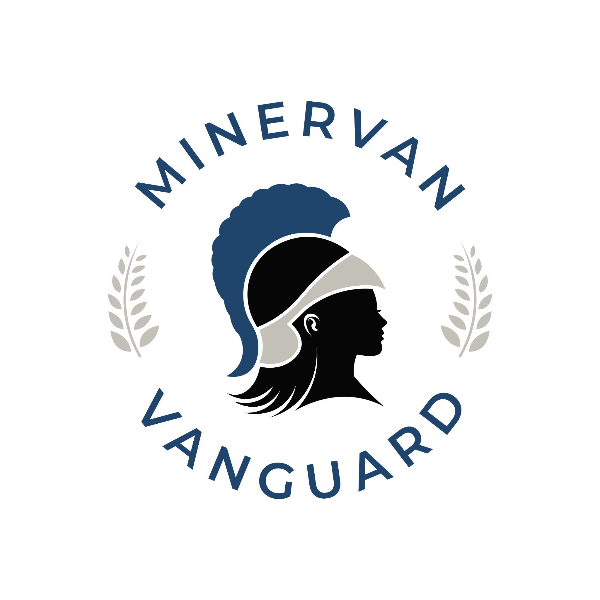 Coloured Minervan Vanguard crest